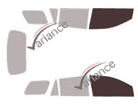 Glazing template - front window kit - Mitsubishi Lancer (8) Cargo Break 5 doors (2007 - 2017) Glazing template - front window kit - Mitsubishi Lancer (8) Cargo Break 5 doors (2007 - 2017)