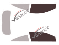 Gabarit vitrage - kit vitres avant - Opel Astra (H) (GTC) 3 portes (2005 - 2012) Gabarit vitrage - kit vitres avant - Opel Astra (H) (GTC) 3 portes (2005 - 2012)