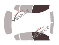 Gabarit vitrage - kit vitres avant - Opel Astra (H) 5 portes (2004 - 2010) Gabarit vitrage - kit vitres avant - Opel Astra (H) 5 portes (2004 - 2010)