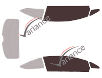 Gabarit vitrage - kit vitres avant - Opel Astra (J) (GTC) 3 portes (2012 - 2018) Gabarit vitrage - kit vitres avant - Opel Astra (J) (GTC) 3 portes (2012 - 2018)