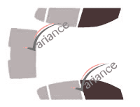 Gabarit vitrage - kit vitres avant - Opel Astra (H) Berline 4 portes (2007 - 2012) Gabarit vitrage - kit vitres avant - Opel Astra (H) Berline 4 portes (2007 - 2012)