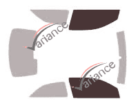 Gabarit vitrage - kit vitres avant - Opel Astra (G) 3 portes (1998 - 2004) Gabarit vitrage - kit vitres avant - Opel Astra (G) 3 portes (1998 - 2004)