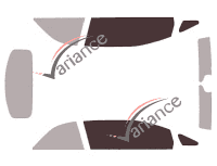 Glazing template - front window kit - Opel cascada Cabriolet 2 doors (2013 - 2019) Glazing template - front window kit - Opel cascada Cabriolet 2 doors (2013 - 2019)