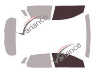 Glazing template - front window kit - Opel Grandland (A) X 5 doors (2017 - 2024) Glazing template - front window kit - Opel Grandland (A) X 5 doors (2017 - 2024)