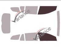 Glazing template - front window kit - Opel Insignia (B) Tourer 5 doors (2017 - 2022) Glazing template - front window kit - Opel Insignia (B) Tourer 5 doors (2017 - 2022)