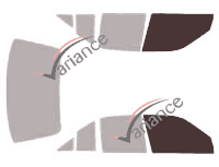 Glazing template - front window kit - Opel Omega (A) Berline 4 doors (1987 - 1993) Glazing template - front window kit - Opel Omega (A) Berline 4 doors (1987 - 1993)