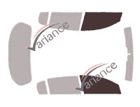 Glazing template - front window kit - Opel Signum 5 doors (2003 - 2009) Glazing template - front window kit - Opel Signum 5 doors (2003 - 2009)