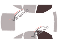 Glazing template - front window kit - Opel Vectra (B) 5 doors (1995 - 2002) Glazing template - front window kit - Opel Vectra (B) 5 doors (1995 - 2002)
