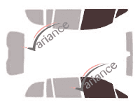 Glazing template - front window kit - Holden Zafira 5 doors (2000 - 2004) Glazing template - front window kit - Holden Zafira 5 doors (2000 - 2004)
