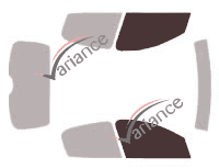 Glazing template - front window kit - Peugeot 206 (1) 5 doors (1998 - 2009) Glazing template - front window kit - Peugeot 206 (1) 5 doors (1998 - 2009)