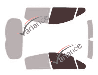 Mascherina per vetri - kit finestrini anteriori - Peugeot 207 5 porte (2006 - 2012) Mascherina per vetri - kit finestrini anteriori - Peugeot 207 5 porte (2006 - 2012)