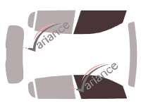 Gabarit vitrage - kit vitres avant - Peugeot 308 (2) 5 portes (2013 - 2022) Gabarit vitrage - kit vitres avant - Peugeot 308 (2) 5 portes (2013 - 2022)