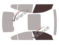 Glazing template - front window kit - Peugeot 508 (2) 5-door sedan (since 2018) Glazing template - front window kit - Peugeot 508 (2) 5-door sedan (since 2018)