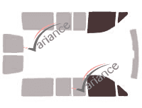 Glazing template - front window kit - Fiat Scudo (1) 5 doors (1995 - 2007) Glazing template - front window kit - Fiat Scudo (1) 5 doors (1995 - 2007)