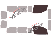 Glazing template - front window kit - Toyota ProAce (2) Standard 5-6 doors (since 2016) Glazing template - front window kit - Toyota ProAce (2) Standard 5-6 doors (since 2016)