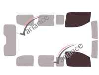 Glazing template - front window kit - Opel Vivaro (C) Standard 4-5 doors (since 2019) Glazing template - front window kit - Opel Vivaro (C) Standard 4-5 doors (since 2019)