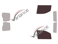 Glazing template - front window kit - Toyota ProAce (2) 5-6 door van (since 2016) Glazing template - front window kit - Toyota ProAce (2) 5-6 door van (since 2016)