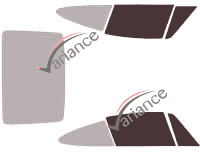 Glazing template - front window kit - Porsche 911 (3) Coupe 2 doors (1989 - 1994) Glazing template - front window kit - Porsche 911 (3) Coupe 2 doors (1989 - 1994)