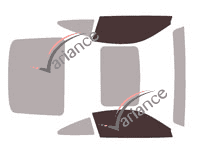 Glazing template - front window kit - Porsche 911 (8) Coupe 2 doors (since 2019) Glazing template - front window kit - Porsche 911 (8) Coupe 2 doors (since 2019)
