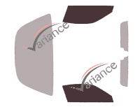 Glazing template - front window kit - Porsche 911 (7) Targa Coupe 2 doors (2012 - 2019) Glazing template - front window kit - Porsche 911 (7) Targa Coupe 2 doors (2012 - 2019)