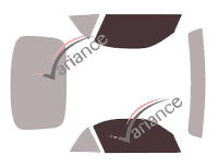 Glazing template - front window kit - Porsche 911 (5) Cabriolet -hard Top 2 doors (1998 - 2005) Glazing template - front window kit - Porsche 911 (5) Cabriolet -hard Top 2 doors (1998 - 2005)