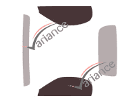 Verglasungsschablone - Frontscheibenkit - Porsche Boxster (3) Cabriolet 2-türig (2013 - 2020)