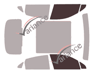 Glazing template - front window kit - Porsche Cayenne (3) 5-door Coupé (since 2020) Glazing template - front window kit - Porsche Cayenne (3) 5-door Coupé (since 2020)
