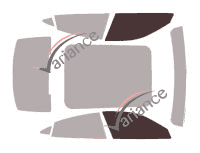 Glazing template - front window kit - Porsche Taycan (1) 4-door sedan (since 2020) Glazing template - front window kit - Porsche Taycan (1) 4-door sedan (since 2020)