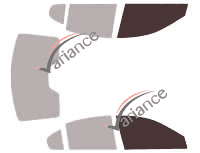 Glazing template - front window kit - Proton Persona Berline 4 doors (2007 - 2016) Glazing template - front window kit - Proton Persona Berline 4 doors (2007 - 2016)