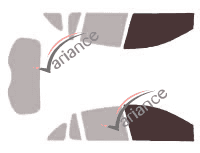 Gabarit vitrage - kit vitres avant - Renault Clio (3) Grandtour Estate Break 5 portes (2008 - 2013) Gabarit vitrage - kit vitres avant - Renault Clio (3) Grandtour Estate Break 5 portes (2008 - 2013)