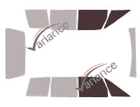 Mascherina per vetri - kit vetri anteriori - Renault Espace (1) Fase 2 5 porte (1988 - 1991) Mascherina per vetri - kit vetri anteriori - Renault Espace (1) Fase 2 5 porte (1988 - 1991)