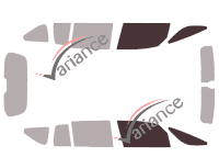 Glazing template - front window kit - Renault Espace (5) 5 doors (2015 - 2023) Glazing template - front window kit - Renault Espace (5) 5 doors (2015 - 2023)
