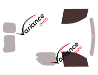 Glazing template - front window kit - Renault Express (2) 5-door van (since 2021) Glazing template - front window kit - Renault Express (2) 5-door van (since 2021)