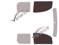 Plantilla de acristalamiento - kit de ventana delantera - Renault Kangoo (2) Utility 5/6 puertas (2008 - 2022) Plantilla de acristalamiento - kit de ventana delantera - Renault Kangoo (2) Utility 5/6 puertas (2008 - 2022)