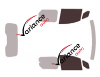 Gabarit vitrage - kit vitres avant - Mercedes-Benz Citan (2) Court 4/5 portes (depuis 2021) Gabarit vitrage - kit vitres avant - Mercedes-Benz Citan (2) Court 4/5 portes (depuis 2021)