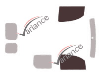 Plantilla de acristalamiento - kit de ventana delantera - Renault Kangoo (2) Utility 5 puertas (2008 - 2022) Plantilla de acristalamiento - kit de ventana delantera - Renault Kangoo (2) Utility 5 puertas (2008 - 2022)