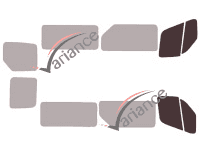 Glazing template - front window kit - Renault Master (3) L2 6 doors (2010 - 2019) Glazing template - front window kit - Renault Master (3) L2 6 doors (2010 - 2019)