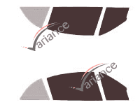 Glazing template - front window kit - Renault Megane (1) Cabriolet 2 doors (1997 - 2003) Glazing template - front window kit - Renault Megane (1) Cabriolet 2 doors (1997 - 2003)