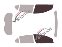 Glazing template - front window kit - Renault Megane (4) 5 doors (2016 - 2023) Glazing template - front window kit - Renault Megane (4) 5 doors (2016 - 2023)