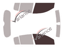 Glazing template - front window kit - Renault Megane (2) 5 doors (2002 - 2009) Glazing template - front window kit - Renault Megane (2) 5 doors (2002 - 2009)
