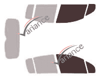 Glazing template - front window kit - Renault Modus (1) 5 doors (2004 - 2008) Glazing template - front window kit - Renault Modus (1) 5 doors (2004 - 2008)