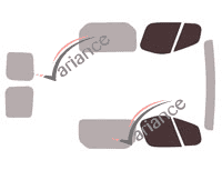 Glazing template - front window kit - Opel Vivaro (A) Utilitaire 5 doors (2002 - 2015) Glazing template - front window kit - Opel Vivaro (A) Utilitaire 5 doors (2002 - 2015)