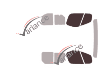 Gabarit vitrage - kit vitres avant - Renault Trafic (2) Court / Long Utilitaire 3 portes (2002 - 2015) Gabarit vitrage - kit vitres avant - Renault Trafic (2) Court / Long Utilitaire 3 portes (2002 - 2015)