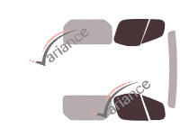 Glazing template - front window kit - Nissan PrimaStar (1) Court / Long Utilitaire 3 doors (2002 - 2015) Glazing template - front window kit - Nissan PrimaStar (1) Court / Long Utilitaire 3 doors (2002 - 2015)