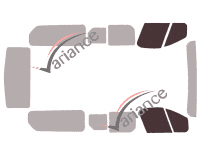 Glazing template - front window kit - Opel Vivaro (B) Long 4/5 doors (2014 - 2019) Glazing template - front window kit - Opel Vivaro (B) Long 4/5 doors (2014 - 2019)