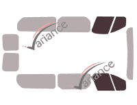 Glazing template - front window kit - Opel Vivaro (B) Long 5/6 doors (2014 - 2019) Glazing template - front window kit - Opel Vivaro (B) Long 5/6 doors (2014 - 2019)