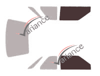 Glazing template - front window kit - Honda Concerto Coupe 3 doors (1988 - 1996) Glazing template - front window kit - Honda Concerto Coupe 3 doors (1988 - 1996)