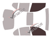Glazing template - front window kit - Rover 25 5 doors (1999 - 2005) Glazing template - front window kit - Rover 25 5 doors (1999 - 2005)