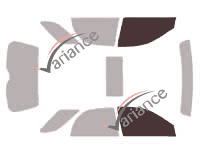 Glazing template - front window kit - Saab 9.2X Break 5 doors (2004 - 2006) Glazing template - front window kit - Saab 9.2X Break 5 doors (2004 - 2006)