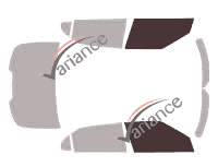 Glazing template - front window kit - Saab 9.5 (2) Berline 4 doors (2010 - 2012) Glazing template - front window kit - Saab 9.5 (2) Berline 4 doors (2010 - 2012)